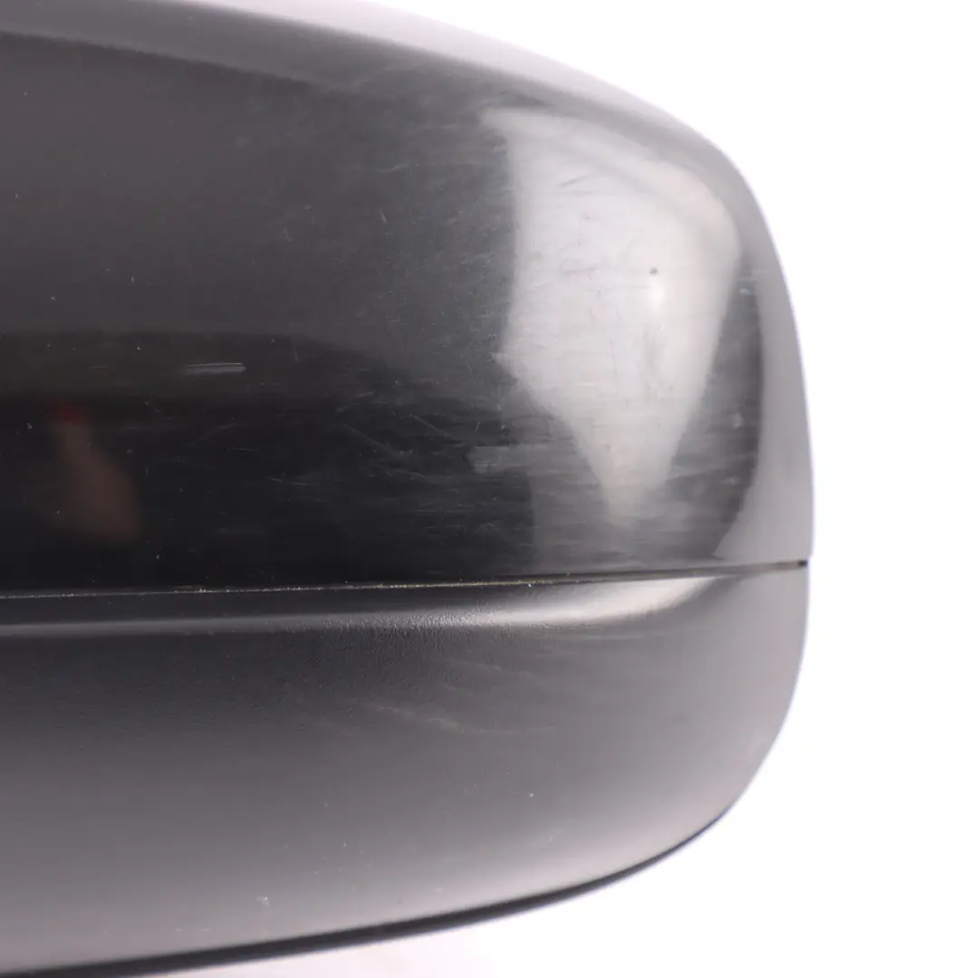 BMW X5 Series E70 Auto Dip Power Fold Left Wing Mirror N/S Black Sapphire 475 - SKU rhd-7282723-BS - Part number 7282723