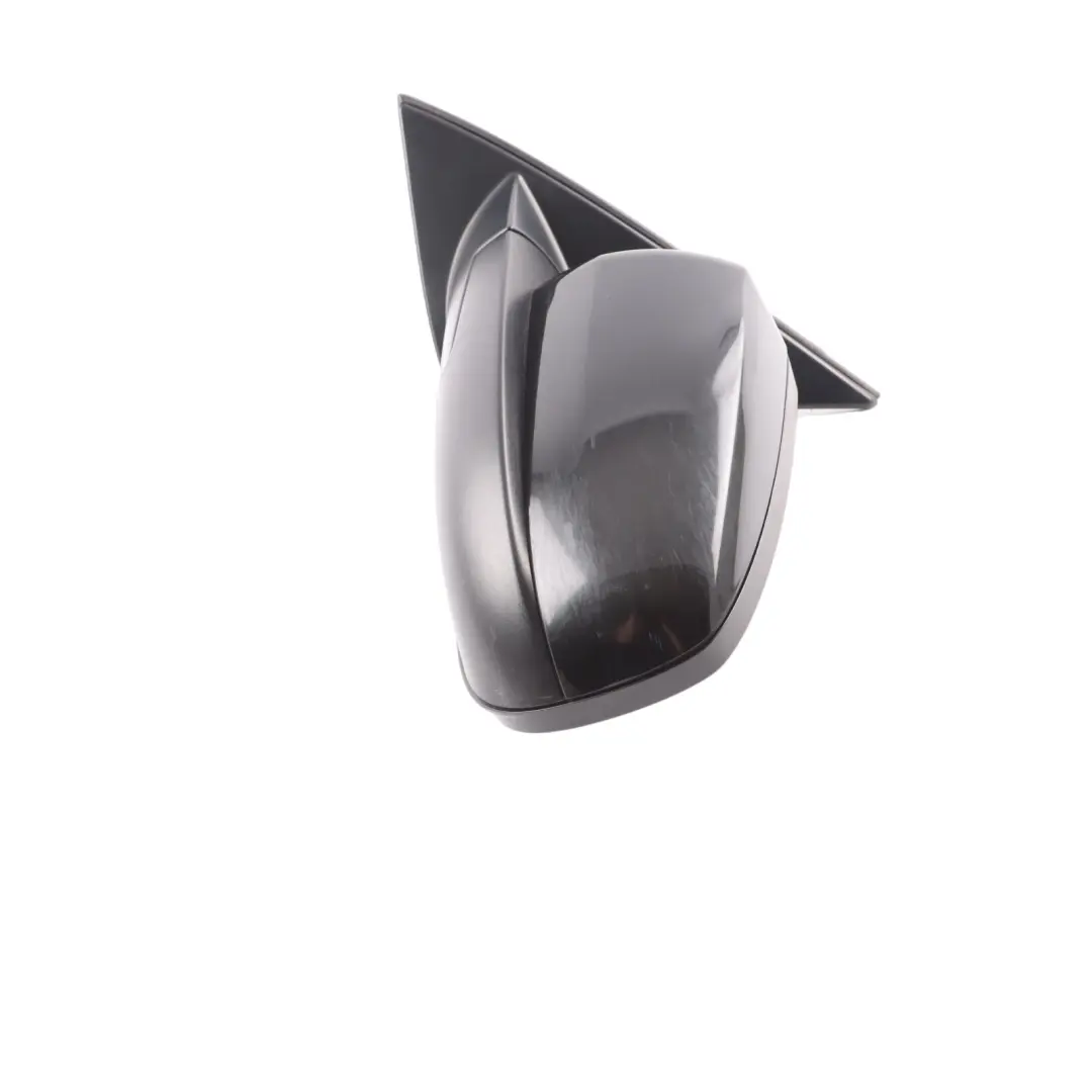 BMW X5 Series E70 Auto Dip Power Fold Left Wing Mirror N/S Black Sapphire 475 - SKU rhd-7282723-BS - Part number 7282723