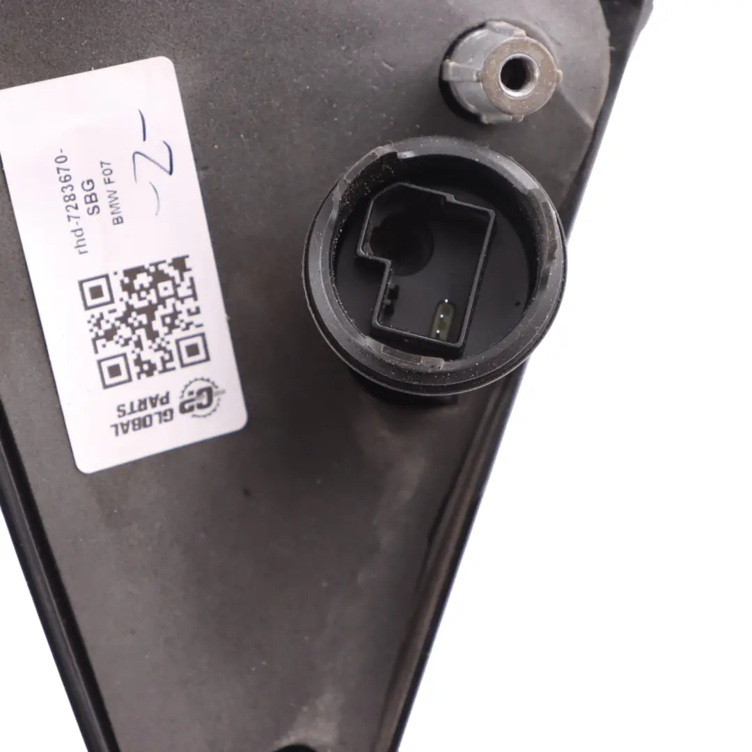 BMW F07 GT Wing Mirror Auto Dip Door Right O/S High Gloss 3 Pins Silbergrau A08 - SKU rhd-7283670-SBG - Part number 7283670
