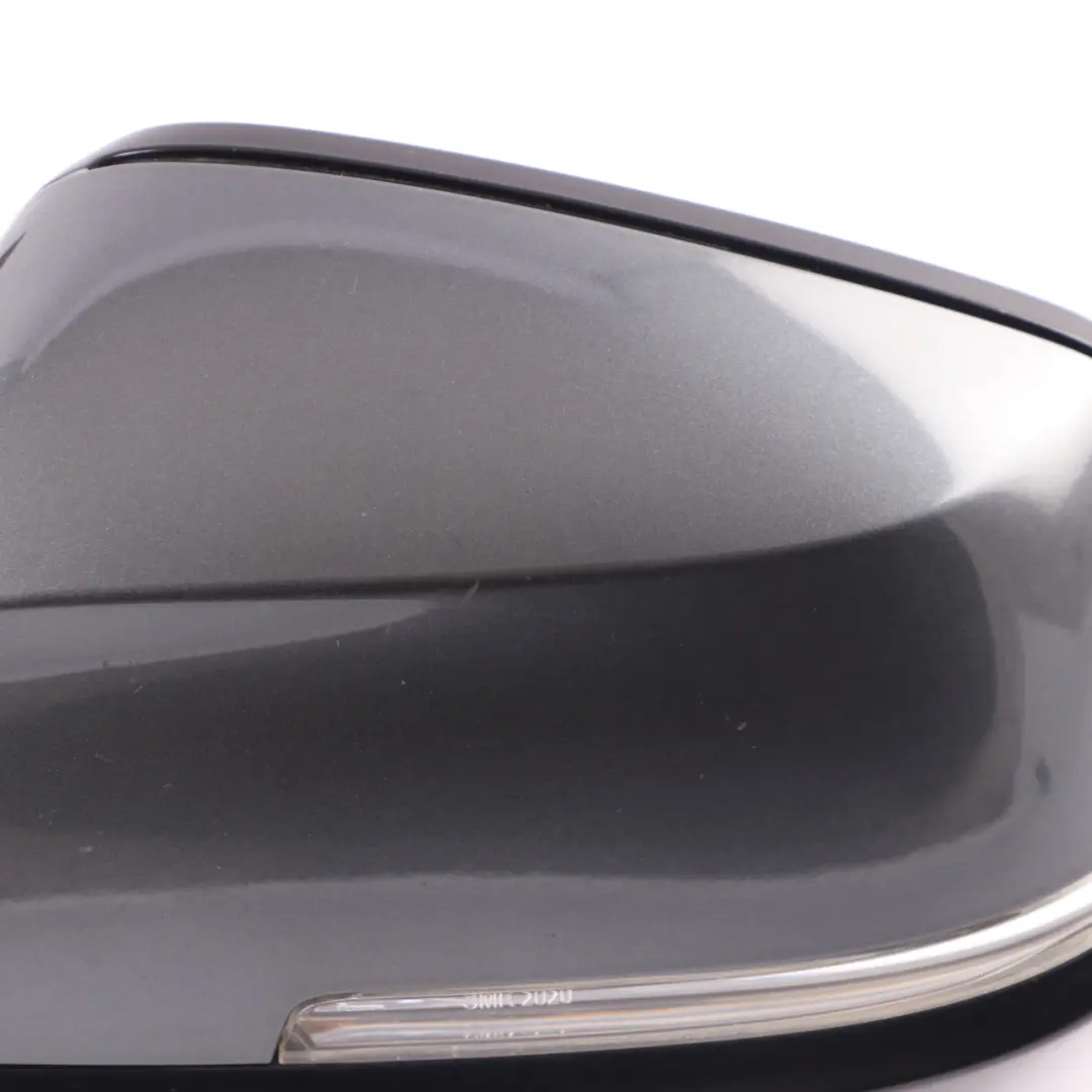 Wing Mirror BMW F32 F36 Heated Door Left N/S High Gloss Outside Mineral Grey B39 to with Part number 7285205 Wing Mirror BMW F32 F36 Heated Door Left N/S High Gloss Outside Mineral Grey B39 - SKU rhd-7285205-MG - Part number 7285205