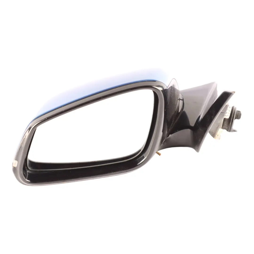  Wing Mirror BMW F32 F33 F36 Door Left N/S Shadow Line Heated Estoril Blue - B45 - SKU rhd-7285219-EB - Part number 7285219