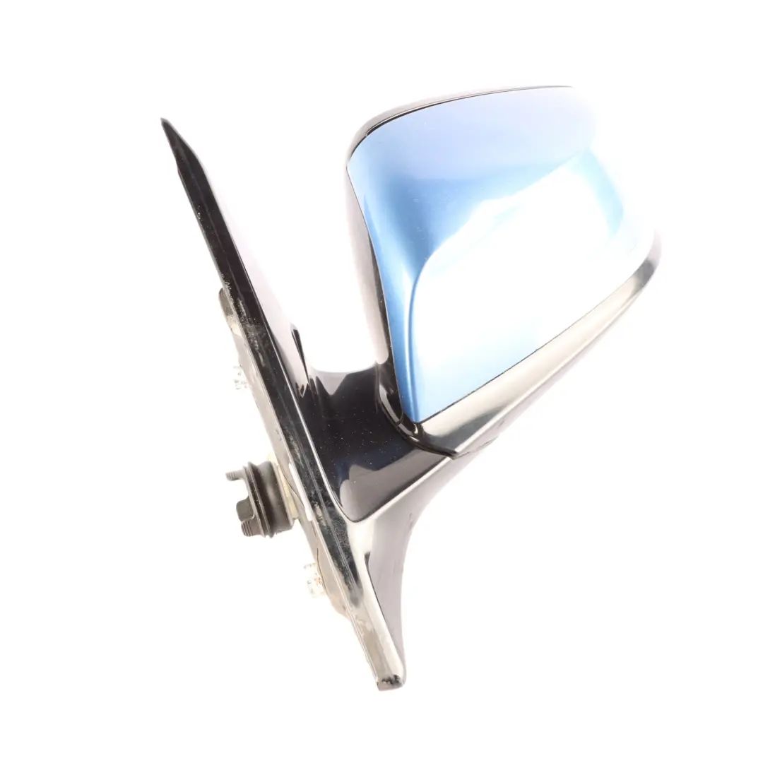  Wing Mirror BMW F32 F33 F36 Door Left N/S Shadow Line Heated Estoril Blue - B45 - SKU rhd-7285219-EB - Part number 7285219