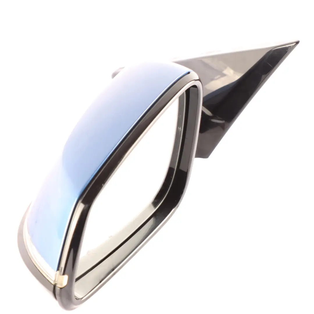  Wing Mirror BMW F32 F33 F36 Door Left N/S Shadow Line Heated Estoril Blue - B45 - SKU rhd-7285219-EB - Part number 7285219