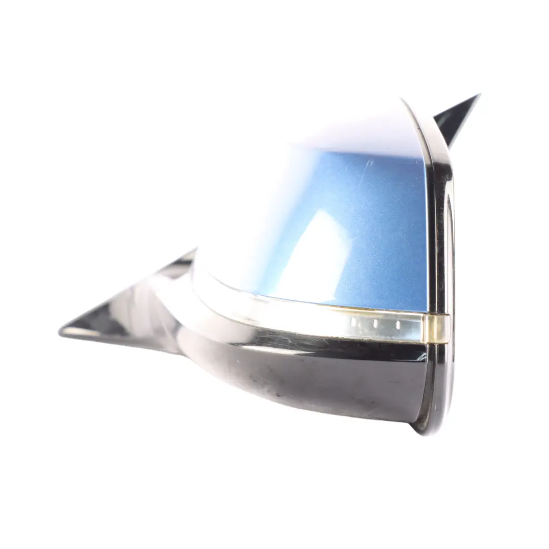  Wing Mirror BMW F32 F33 F36 Door Left N/S Shadow Line Heated Estoril Blue - B45 - SKU rhd-7285219-EB - Part number 7285219