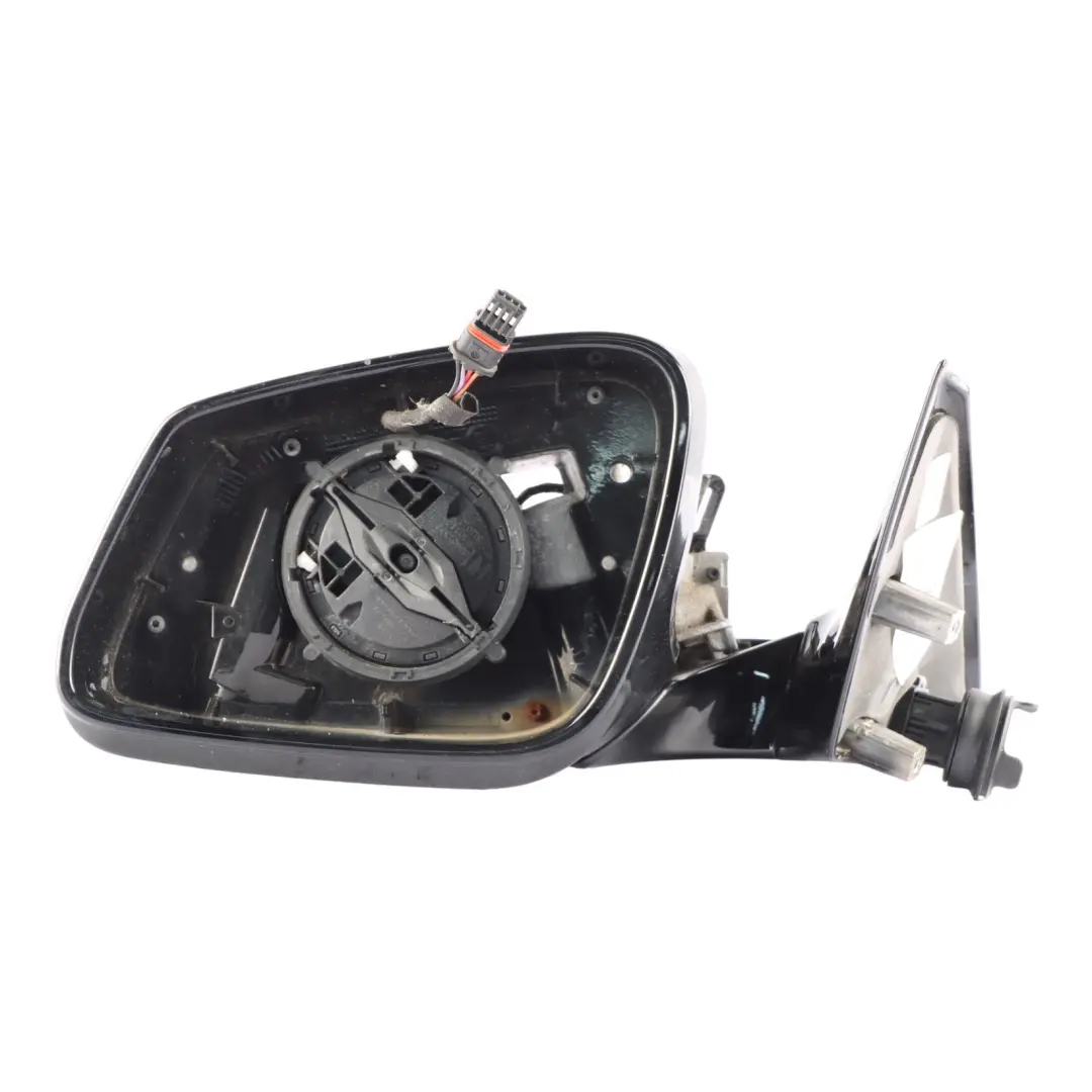  Wing Mirror BMW F12 F13 Heated Door Left N/S High Gloss Carbon Black - 416 - SKU rhd-7286409 - Part number 7286409