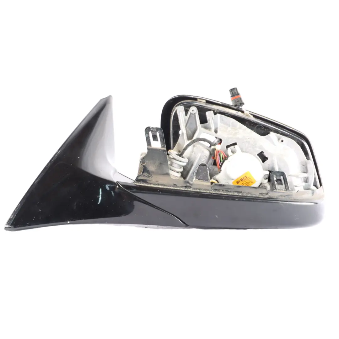  Wing Mirror BMW F12 F13 Heated Door Left N/S High Gloss Carbon Black - 416 - SKU rhd-7286409 - Part number 7286409