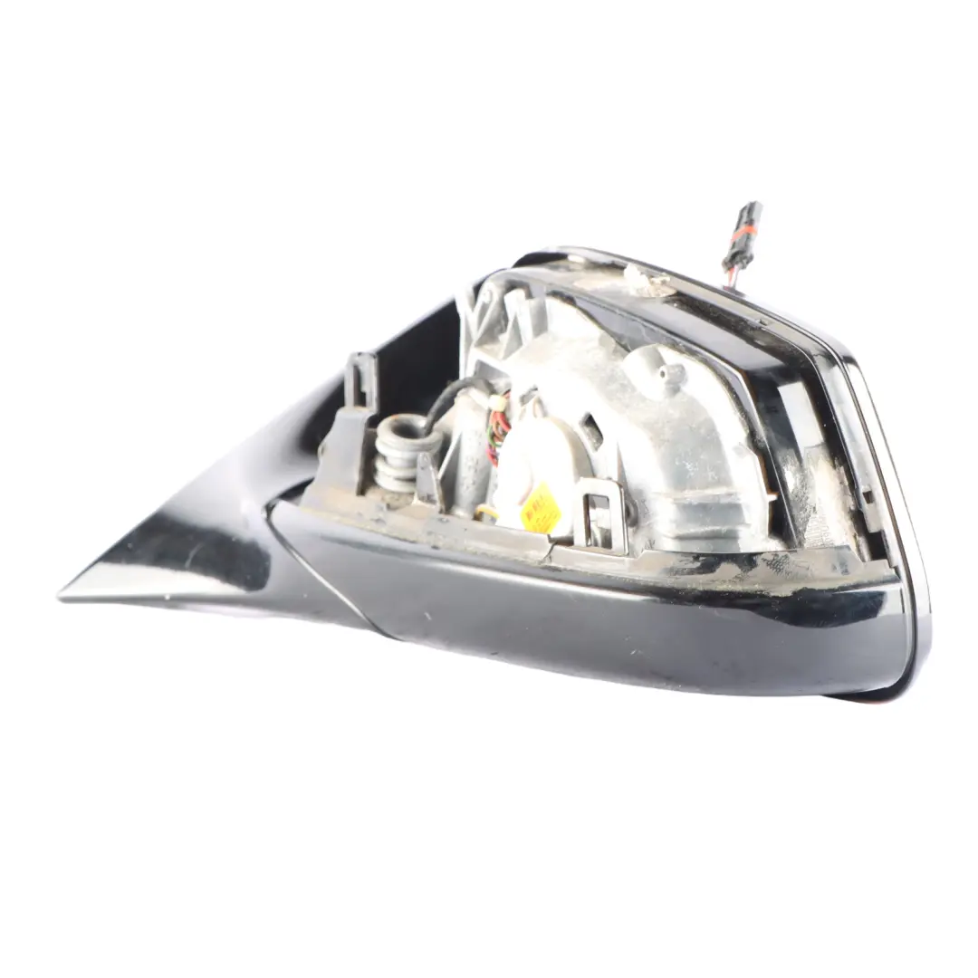  Wing Mirror BMW F12 F13 Heated Door Left N/S High Gloss Carbon Black - 416 - SKU rhd-7286409 - Part number 7286409