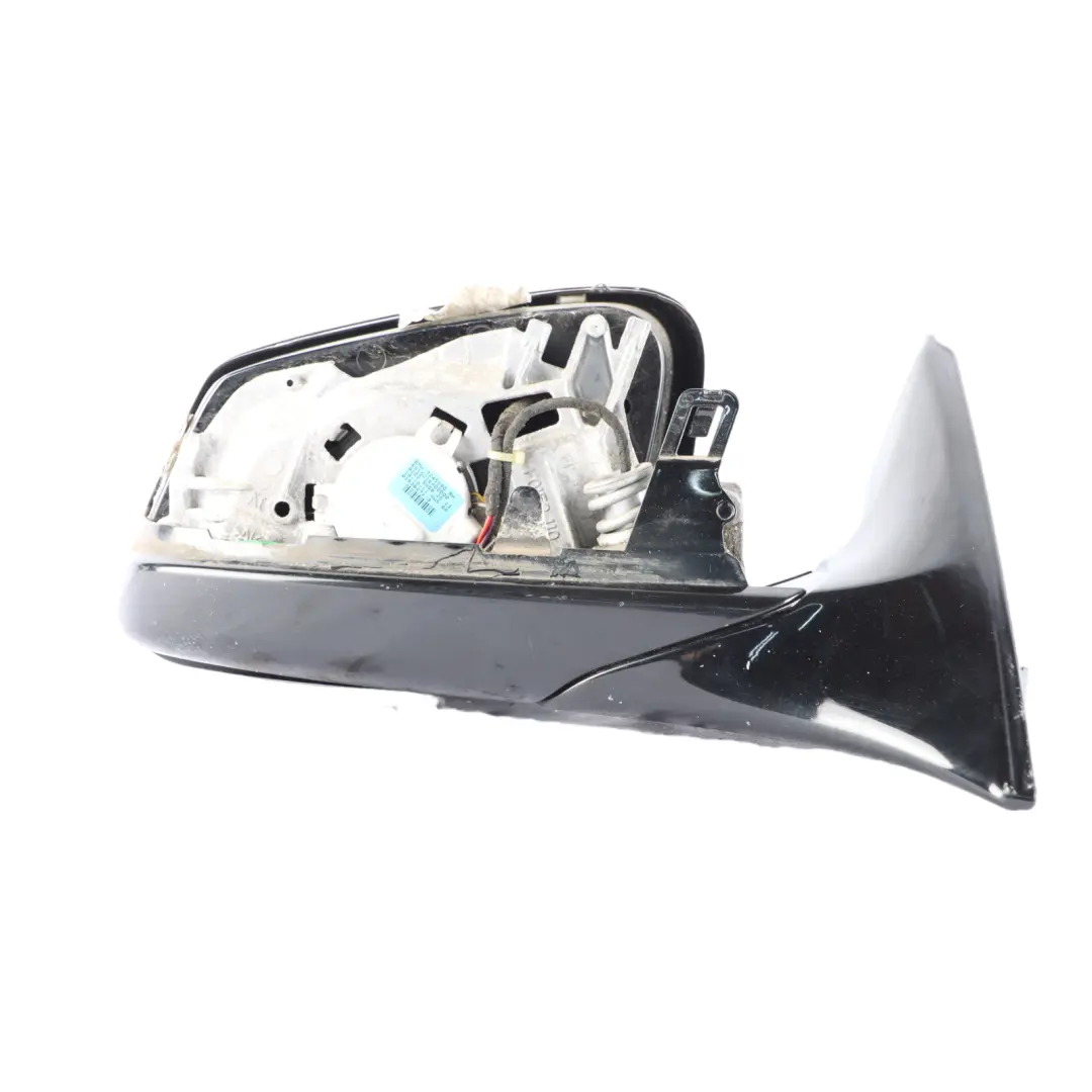  Wing Mirror BMW F12 F13 Heated Door Right O/S High Gloss Carbon Black - 416 - SKU rhd-7286410 - Part number 7286410