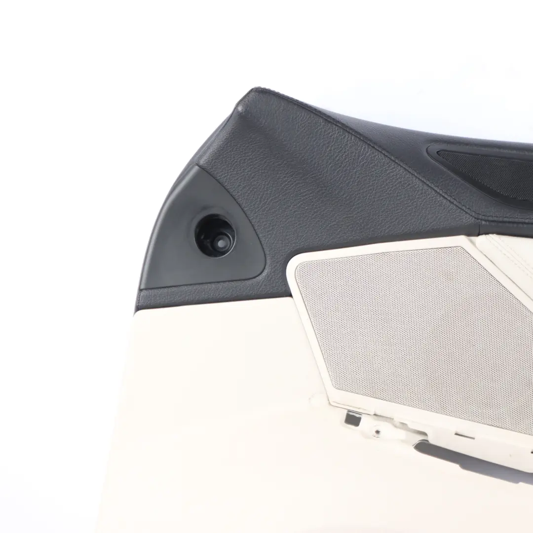 Door Card Front Right O/S Lining Panel Leather Dakota Ivory White to BMW F12 F13 with Part number 7288470 BMW F12 F13 Door Card Front Right O/S Lining Panel Leather Dakota Ivory White - SKU rhd-7288470 - Part number 7288470
