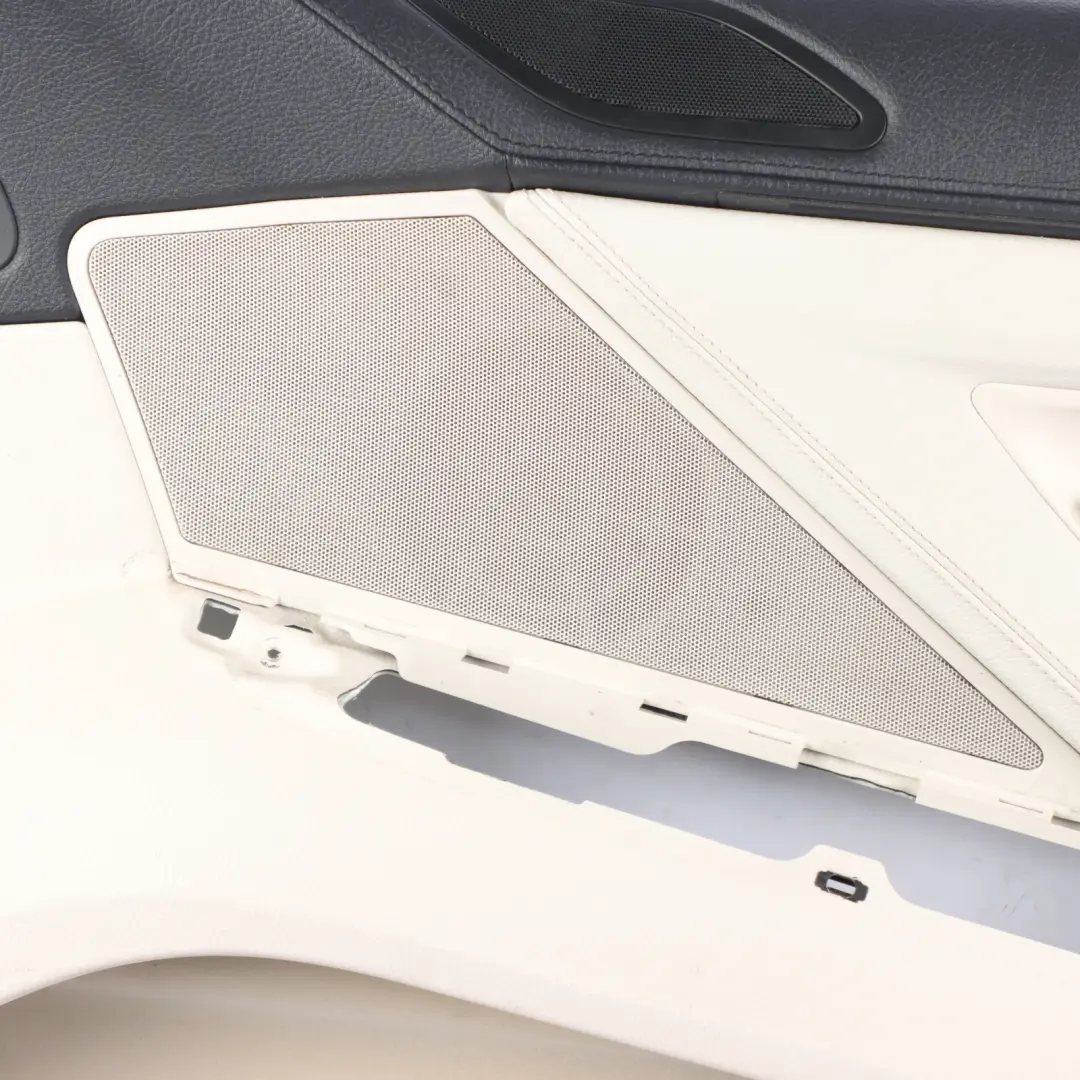 BMW F12 F13 Door Card Front Right O/S Lining Panel Leather Dakota Ivory White - SKU rhd-7288470 - Part number 7288470
