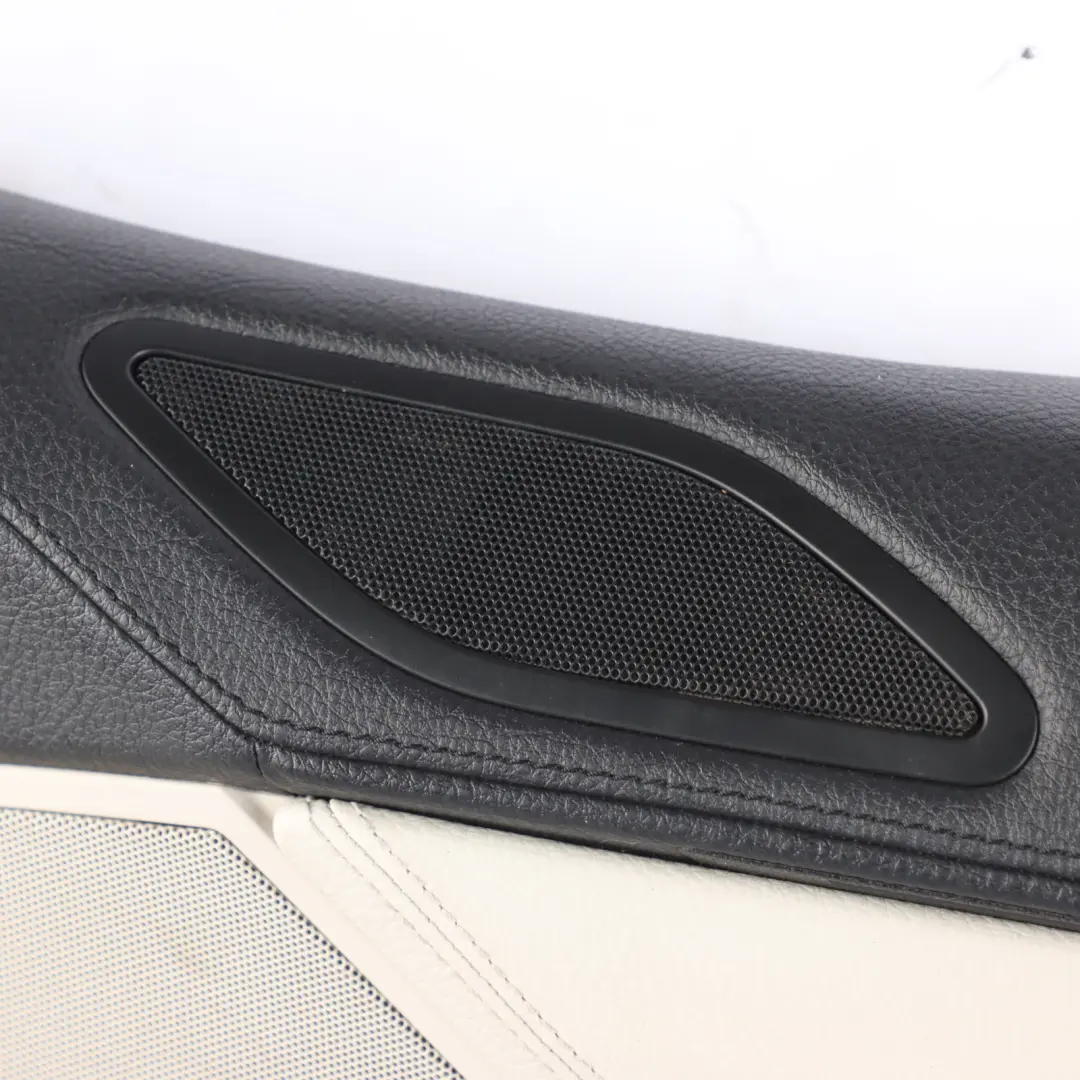 BMW F12 F13 Door Card Front Right O/S Lining Panel Leather Dakota Ivory White - SKU rhd-7288470 - Part number 7288470