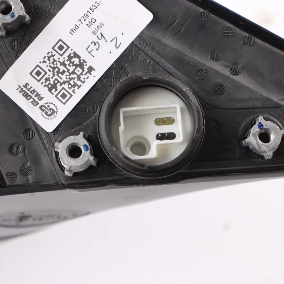Wing Mirror BMW F34 Door Left N/S Heated Outside 5 Pin Mineral Grey B39 to with Part number 7291533 Wing Mirror BMW F34 Door Left N/S Heated Outside 5 Pin Mineral Grey B39 - SKU rhd-7291533-MG - Part number 7291533