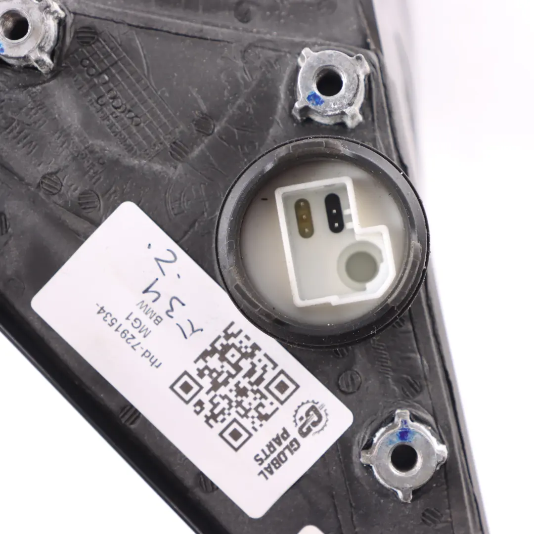  Wing Mirror BMW F34 Door Right O/S Heated Outside 5 Pin Mineral Grey B39 - SKU rhd-7291534-MG1 - Part number 7291534