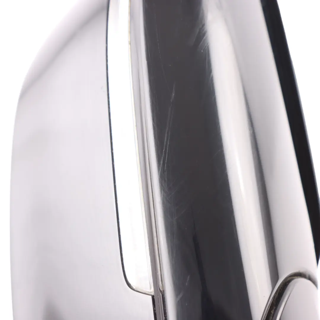 BMW X1 E84 Door Wing Mirror Left N/S High Gloss Heated Memory Black Sapphire 475 - SKU rhd-7307197-BS - Part number 7307197