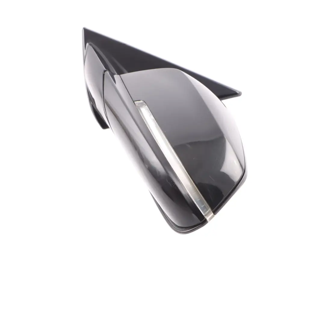 Door Wing Mirror Left N/S High Gloss Heated Memory Black Sapphire 475 to BMW X1 E84 with Part number 7307197 BMW X1 E84 Door Wing Mirror Left N/S High Gloss Heated Memory Black Sapphire 475 - SKU rhd-7307197-BS - Part number 7307197