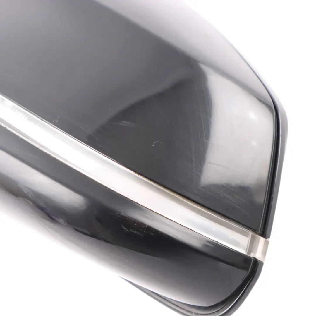 Door Wing Mirror Left N/S High Gloss Heated Memory Black Sapphire 475 to BMW X1 E84 with Part number 7307197 BMW X1 E84 Door Wing Mirror Left N/S High Gloss Heated Memory Black Sapphire 475 - SKU rhd-7307197-BS - Part number 7307197