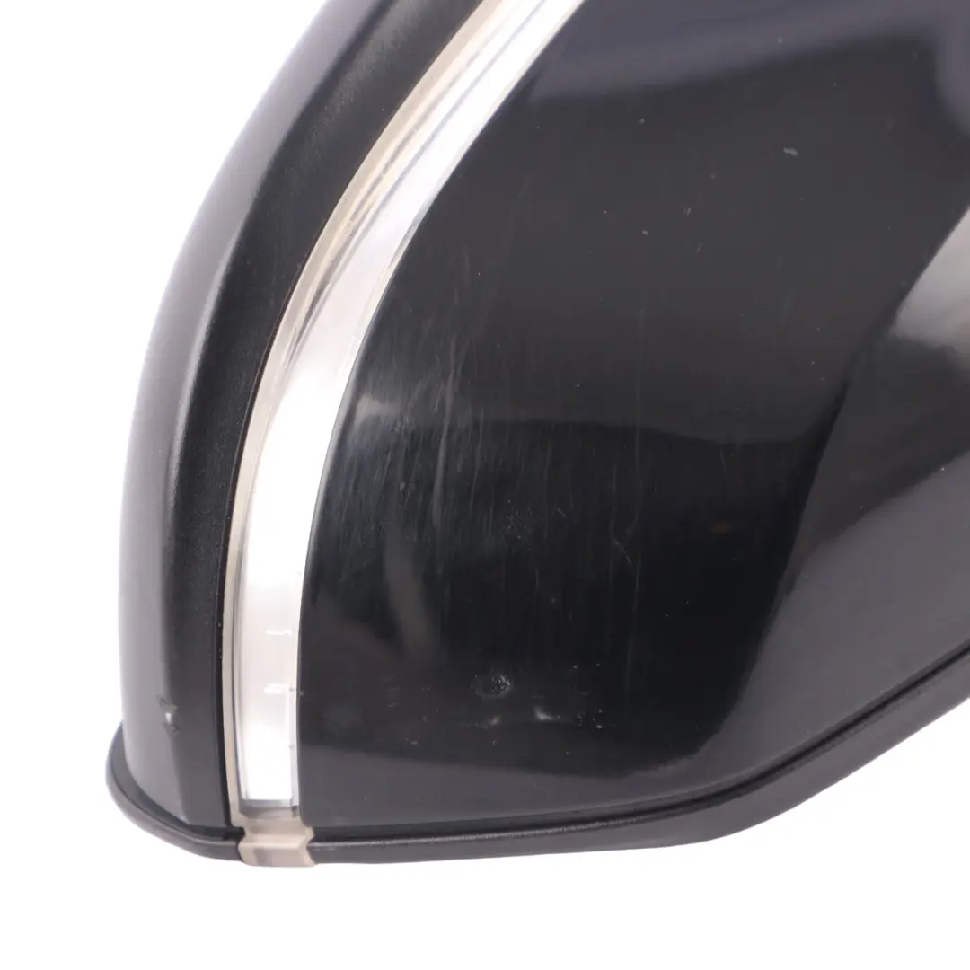  Wing Mirror BMW F30 F31 Heated Left Door N/S Schwarz 2 Black 668 - SKU rhd-7345655-SCH - Part number 7345655