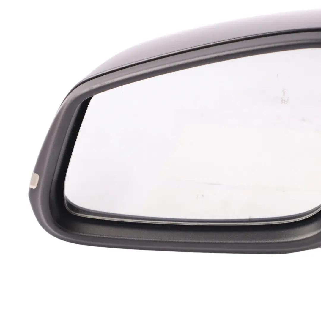 Wing Mirror BMW F30 F31 Heated Left Door N/S Schwarz 2 Black 668 - SKU rhd-7345655-SCH - Part number 7345655