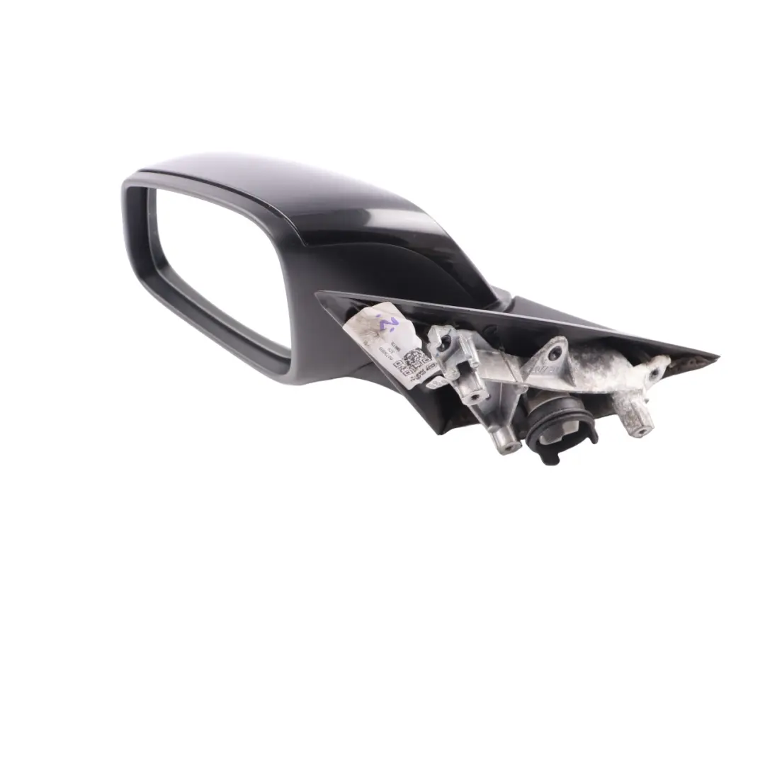  Wing Mirror BMW F30 F31 Heated Left Door N/S Schwarz 2 Black 668 - SKU rhd-7345655-SCH - Part number 7345655