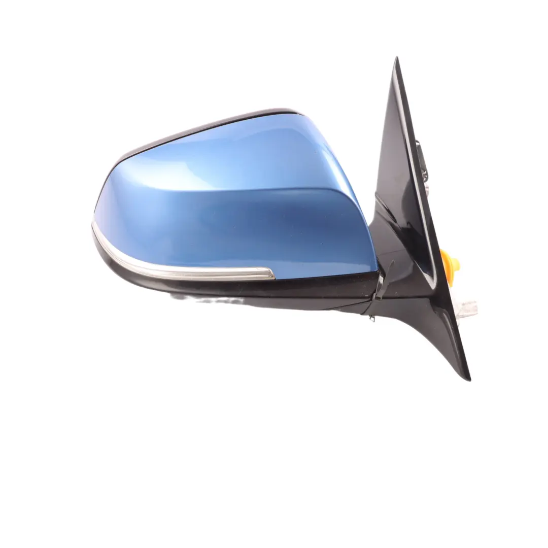 High Gloss Heated Right Wing Mirror O/S Estorilblau Estoril Blue to BMW F30 F31 with Part number 7345660 BMW F30 F31 High Gloss Heated Right Wing Mirror O/S Estorilblau Estoril Blue - SKU rhd-7345660-EB - Part number 7345660