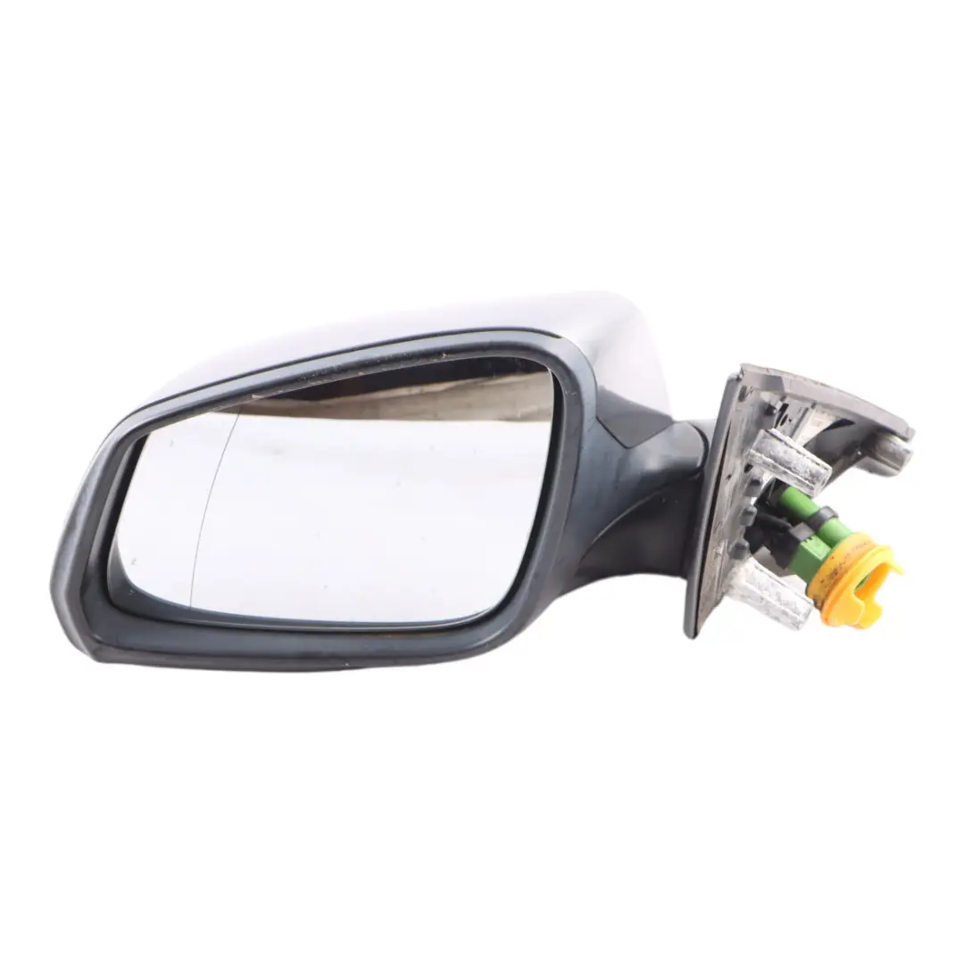 BMW 5 Series F10 F11 Heated Left Wing Mirror N/S Spacegrau Space Grey A52 - SKU rhd-7350641-SCG - Part number 7350641