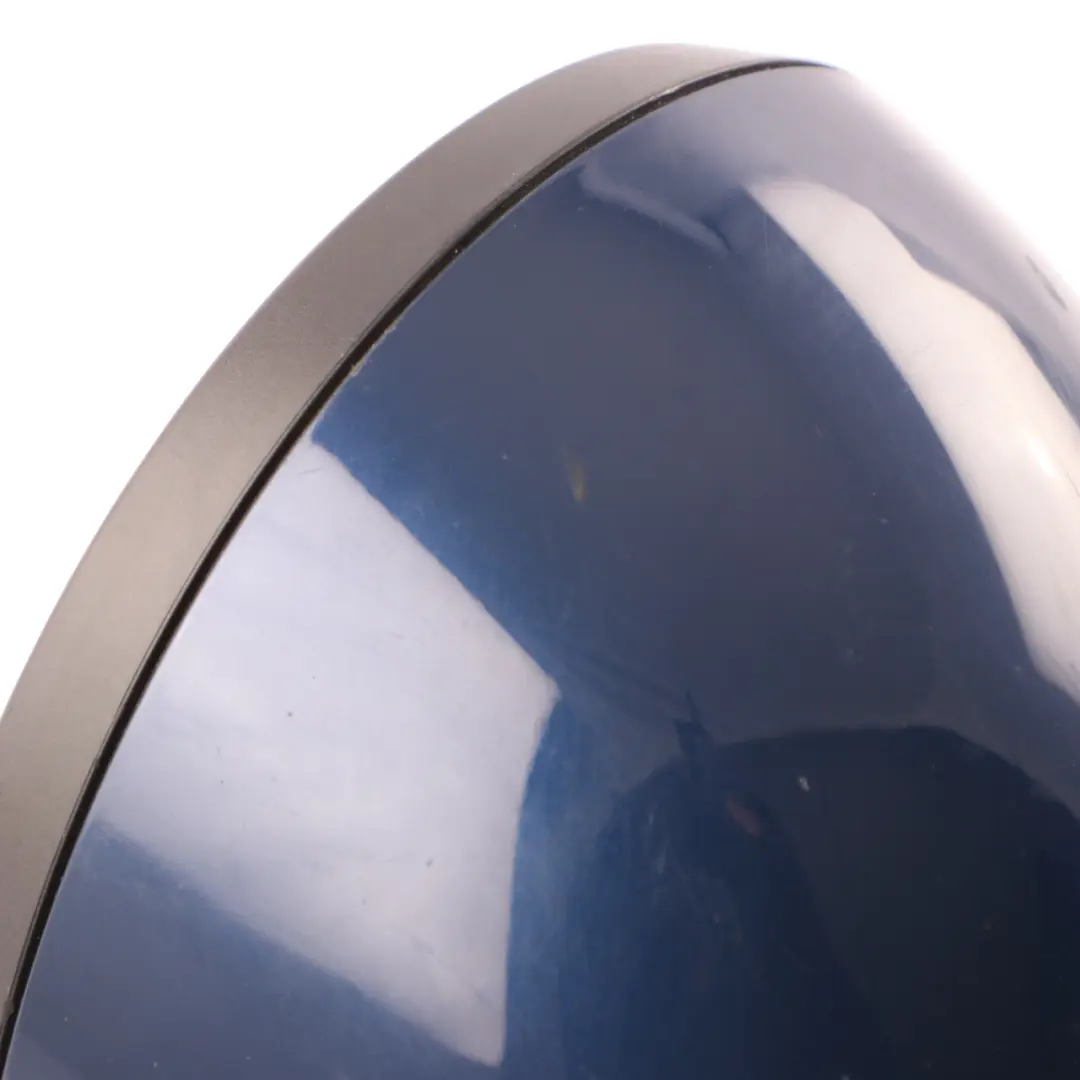 Wing Mirror Mini Cooper One F55 F56 F57 Right O/S Outside Heated Deep Blue - B69  - SKU rhd-7471232-DEEP - Part number 7471232