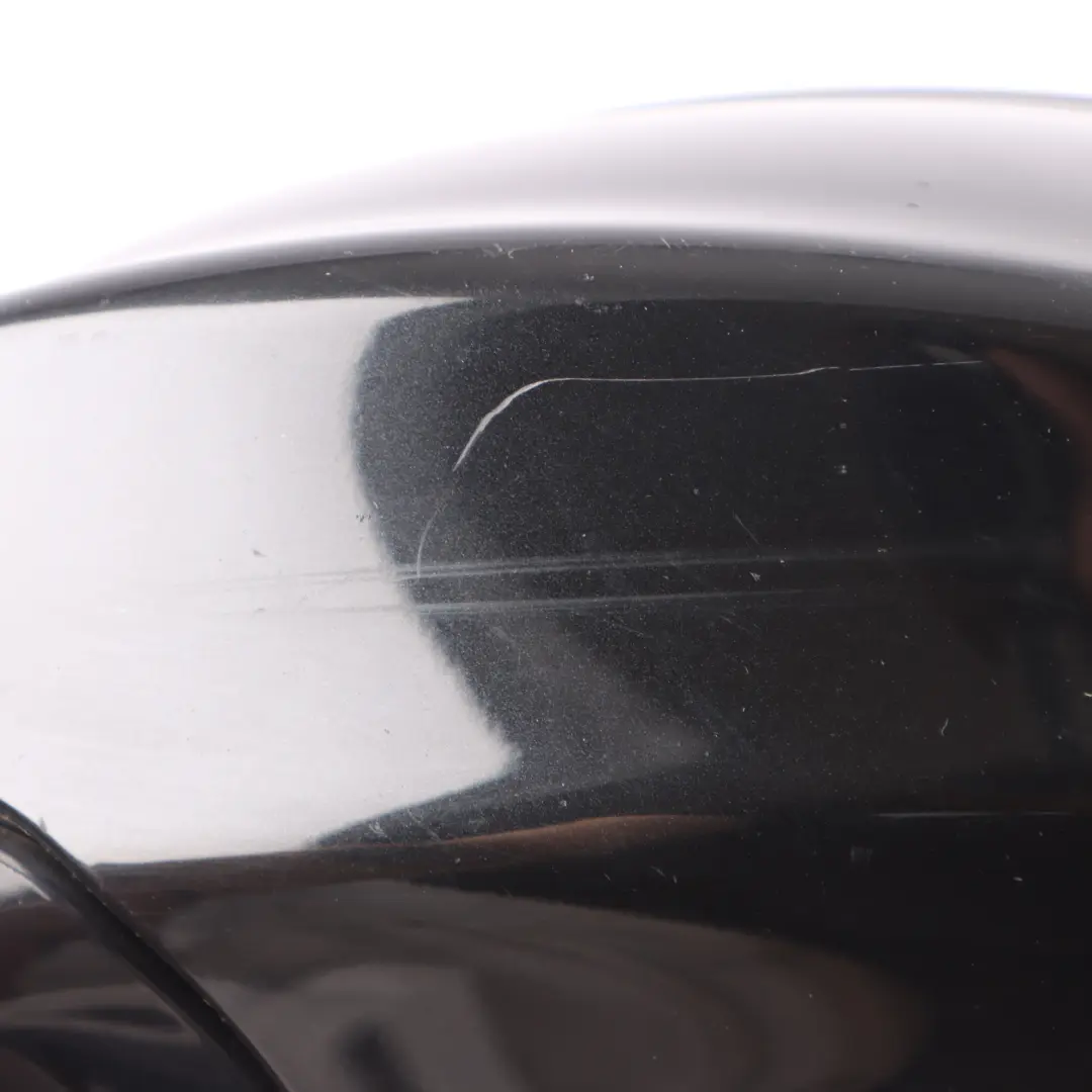 BMW 3 Series E90 M Sport High Gloss Heated Left Wing Mirror N/S Black Sapphire - SKU rhd-8046427-BS1 - Part number 8046427