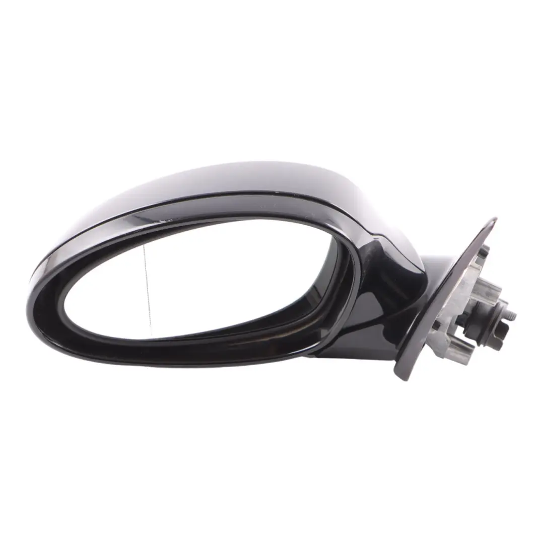 BMW 3 Series E90 M Sport High Gloss Heated Left Wing Mirror N/S Black Sapphire - SKU rhd-8046427-BS1 - Part number 8046427