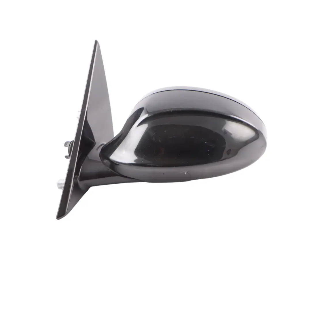 High Gloss Heated Left Wing Mirror N/S Black Sapphire to BMW 3 Series E90 M Sport with Part number 8046427 BMW 3 Series E90 M Sport High Gloss Heated Left Wing Mirror N/S Black Sapphire - SKU rhd-8046427-BS1 - Part number 8046427