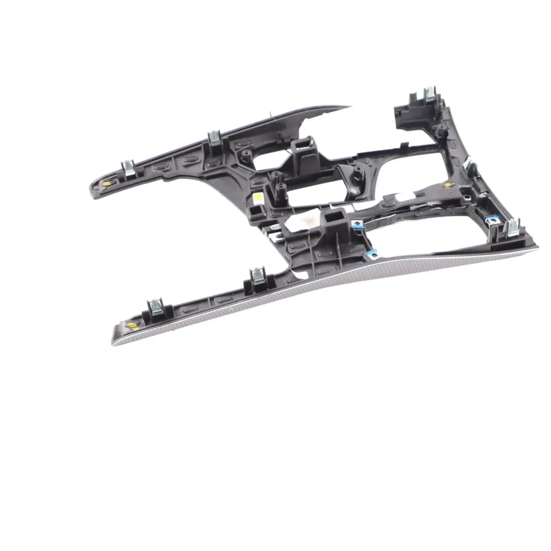 Centre Console Cover BMW G30 G31 Gear Selector Trim Frame Alu Rhombicle to with Part number 8071702 Centre Console Cover BMW G30 G31 Gear Selector Trim Frame Alu Rhombicle - SKU rhd-8071702 - Part number 8071702