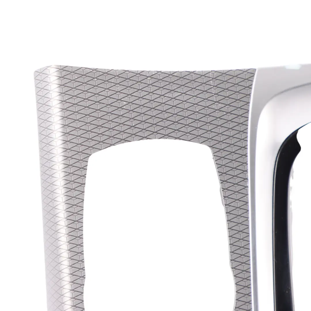 Centre Console Cover BMW G30 G31 Gear Selector Trim Frame Alu Rhombicle to with Part number 8071702 Centre Console Cover BMW G30 G31 Gear Selector Trim Frame Alu Rhombicle - SKU rhd-8071702 - Part number 8071702