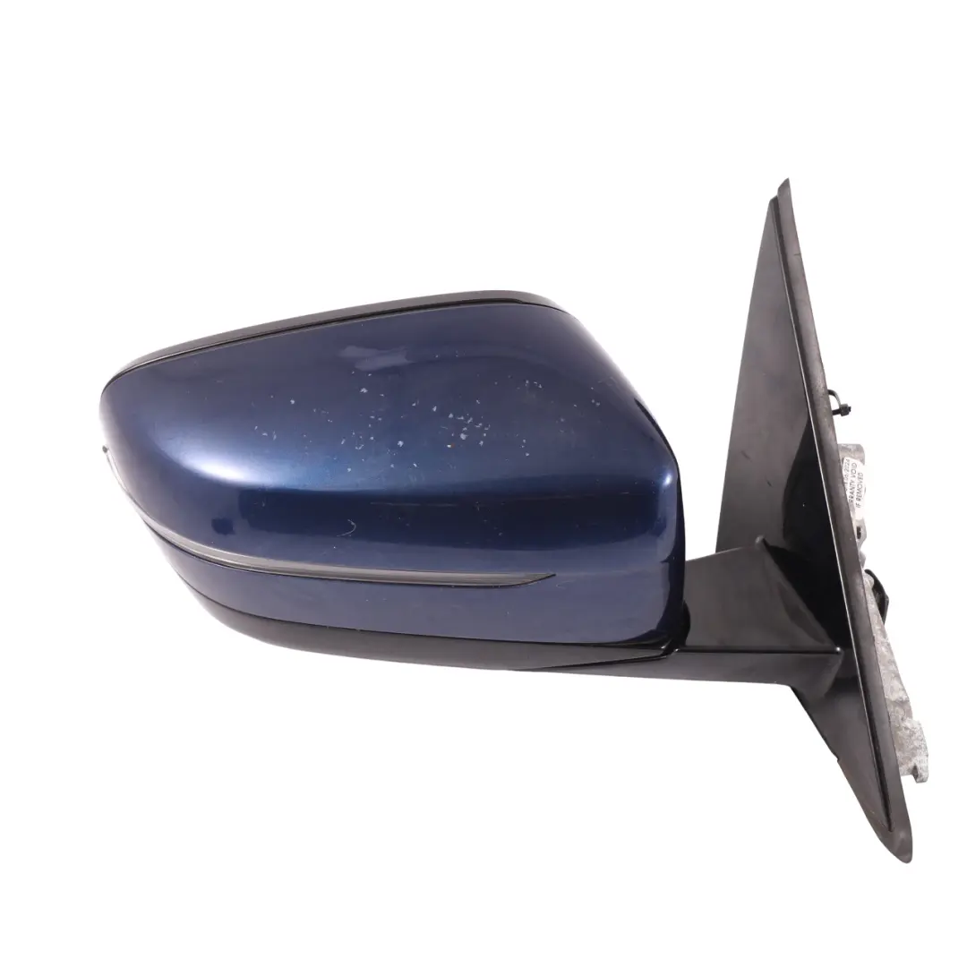 Wing Mirror Right O/S Heated Auto Dip Mediterranean Blue - C10 to BMW G20 with Part number 8498234 BMW G20 Wing Mirror Right O/S Heated Auto Dip Mediterranean Blue - C10 - SKU rhd-8498234-MED - Part number 8498234