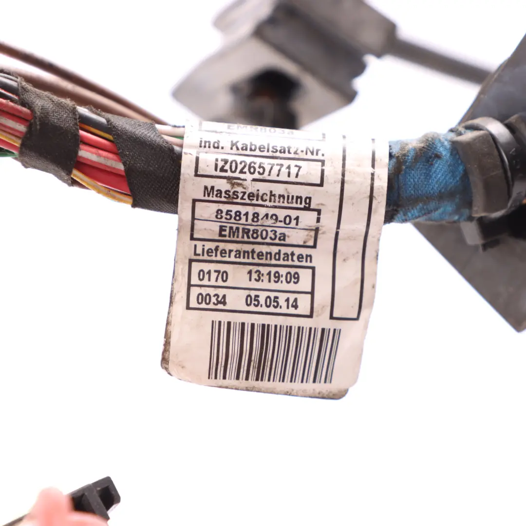 Transmission Wiring BMW X5 F15 X6 F16 N57 Gearbox Harness Loom to with Part number 8581851 Transmission Wiring BMW X5 F15 X6 F16 N57 Gearbox Harness Loom - SKU rhd-8581851-1 - Part number 8581851