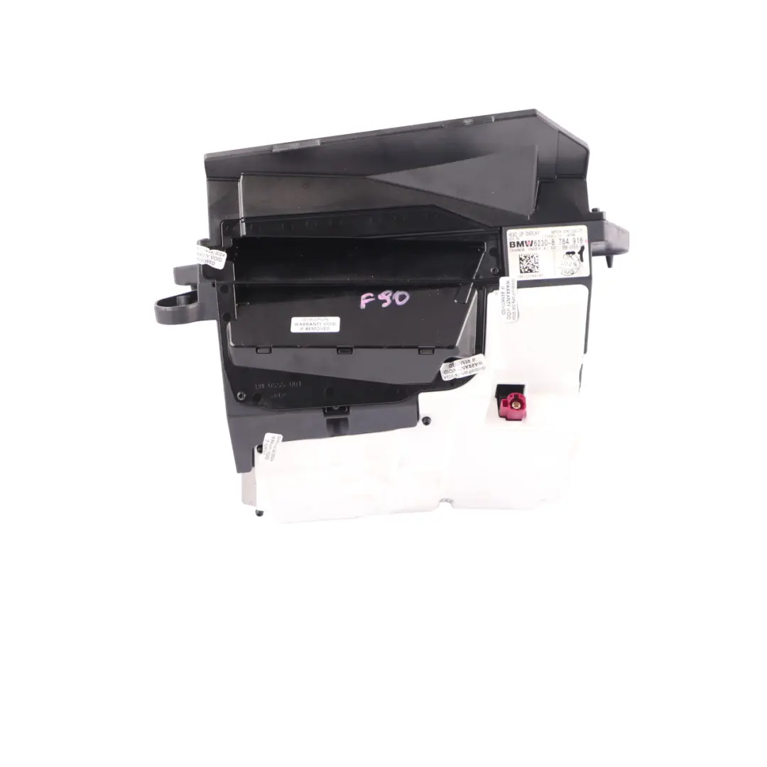 Head-Up Display BMW F90 M5 G30 Hud Project Dash Screen Control Module to with Part number 8784916 Head-Up Display BMW F90 M5 G30 Hud Project Dash Screen Control Module - SKU rhd-8784916-1 - Part number 8784916