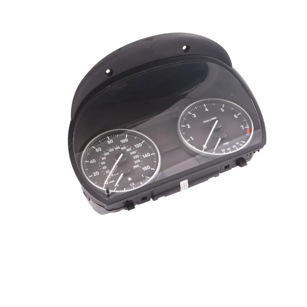 BMW E90 E91 Instrument Cluster Speedo Clocks Petrol Manual - SKU rhd-9166840-2 - Part number 9166840