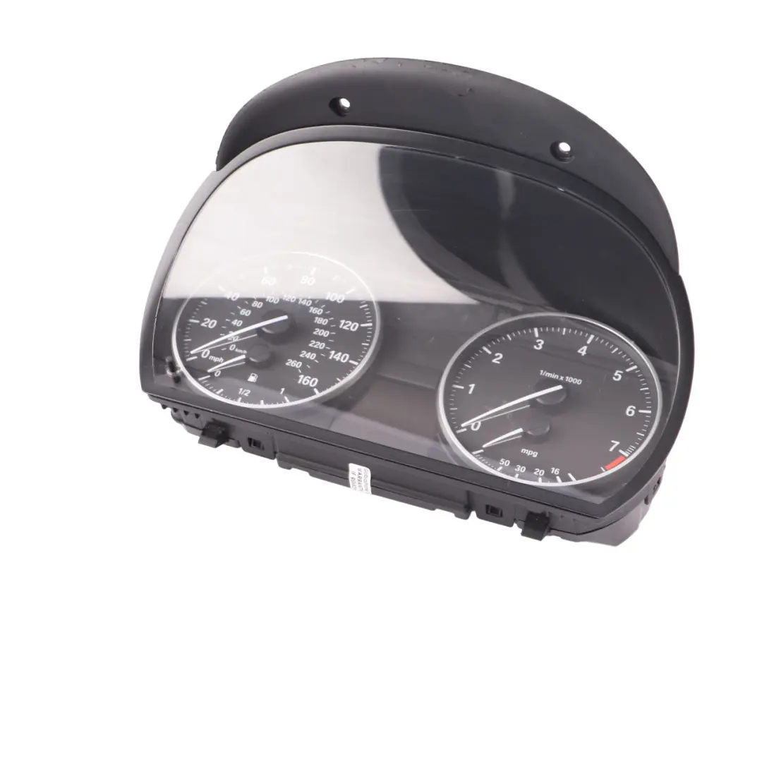 BMW E90 E91 Instrument Cluster Speedo Clocks Petrol Manual - SKU rhd-9166840-2 - Part number 9166840