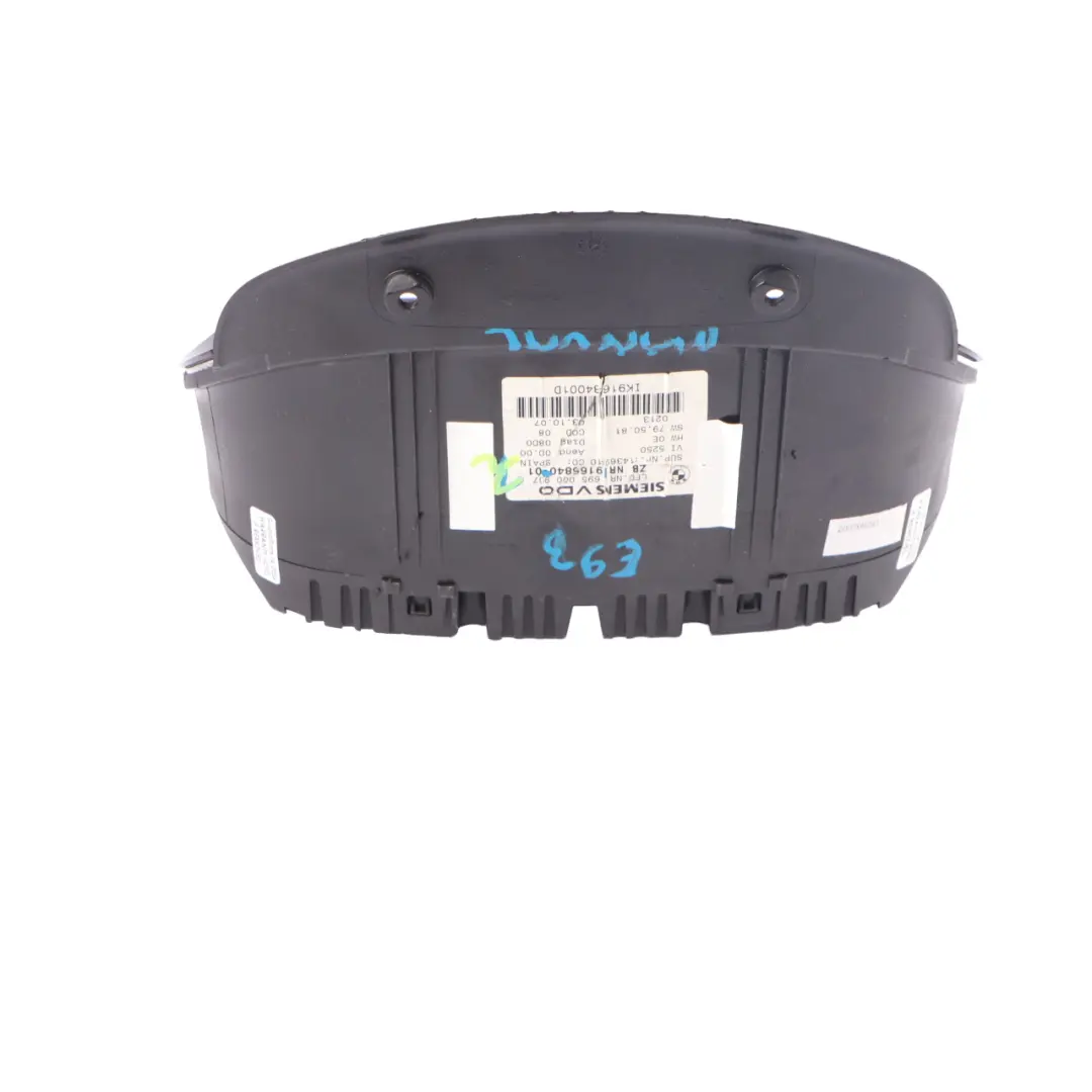 Instrument Cluster Speedo Clocks Petrol Manual to BMW E90 E91 with Part number 9166840 BMW E90 E91 Instrument Cluster Speedo Clocks Petrol Manual - SKU rhd-9166840-2 - Part number 9166840