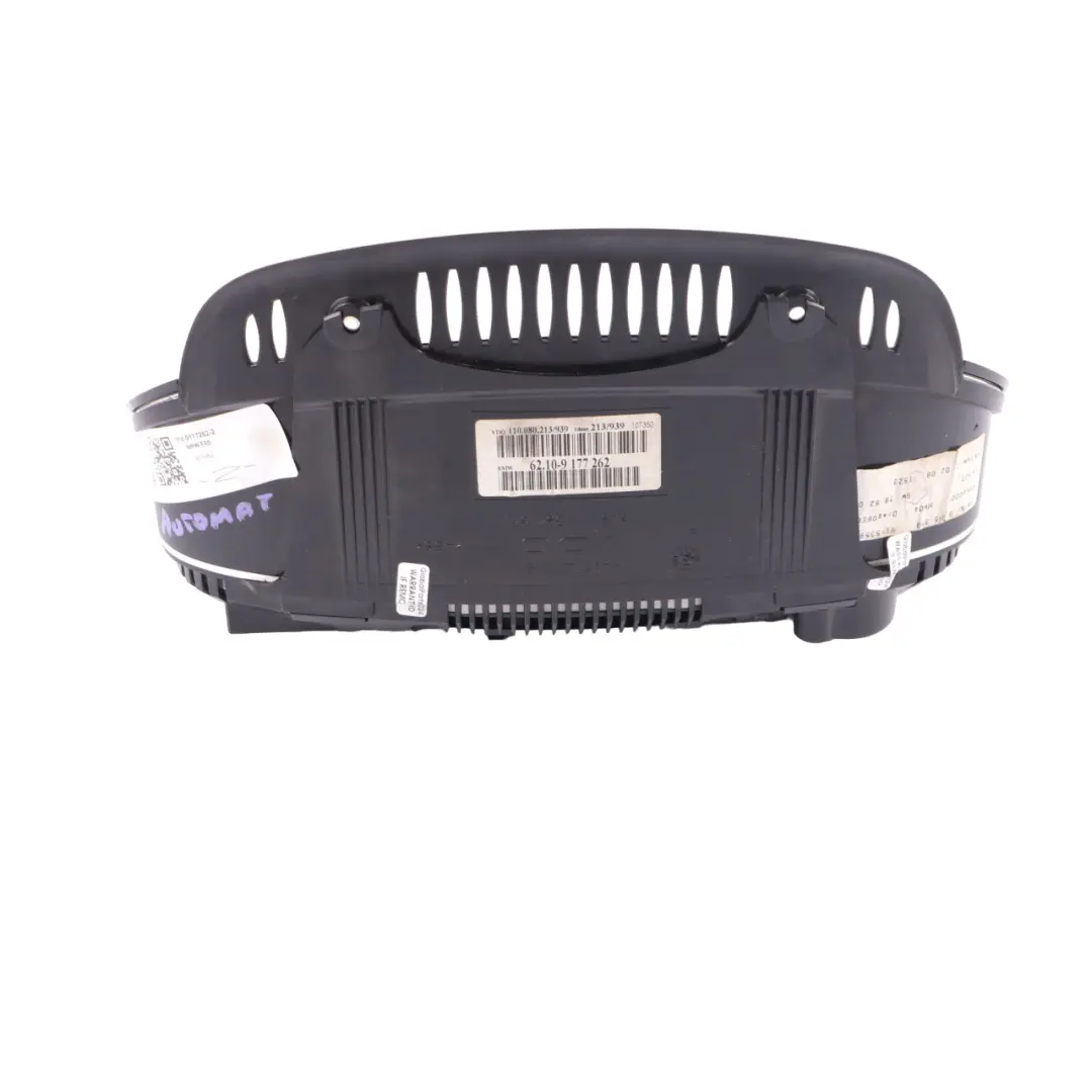 Instrument Cluster BMW E60 E61 Diesel Speedo Clocks Meter Automatic to with Part number 9177262 Instrument Cluster BMW E60 E61 Diesel Speedo Clocks Meter Automatic - SKU rhd-9177262-2 - Part number 9177262