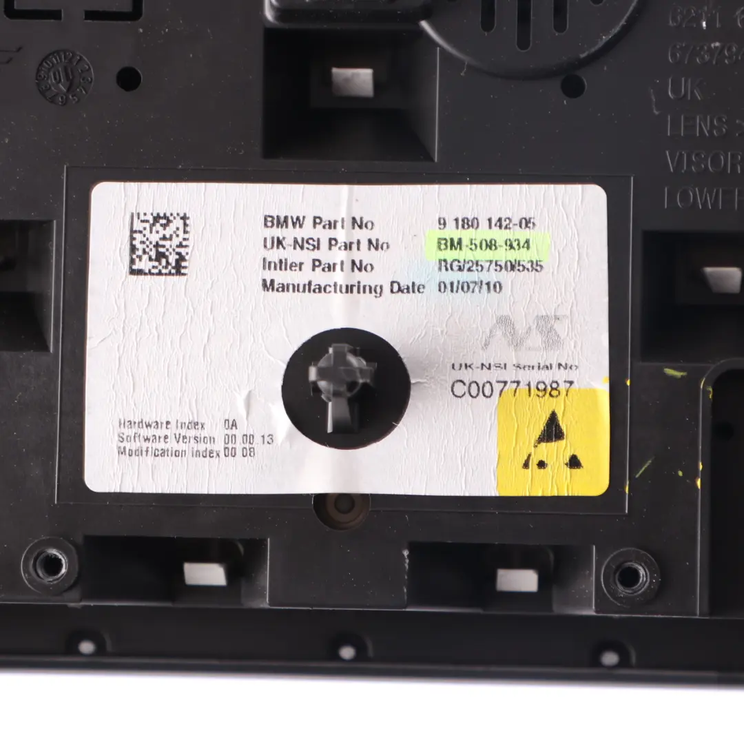 Mini Cooper One R55 R56 R57 Instrument Cluster Speedo Meter Panel - SKU rhd-9180142 - Part number 9180142