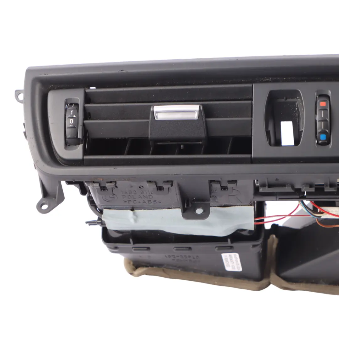 Vent BMW F10 F11 LCI Dashboard Center Fresh Air Grille Console to Air with Part number 9192897 Air Vent BMW F10 F11 LCI Dashboard Center Fresh Air Grille Console - SKU rhd-9192897-2 - Part number 9192897