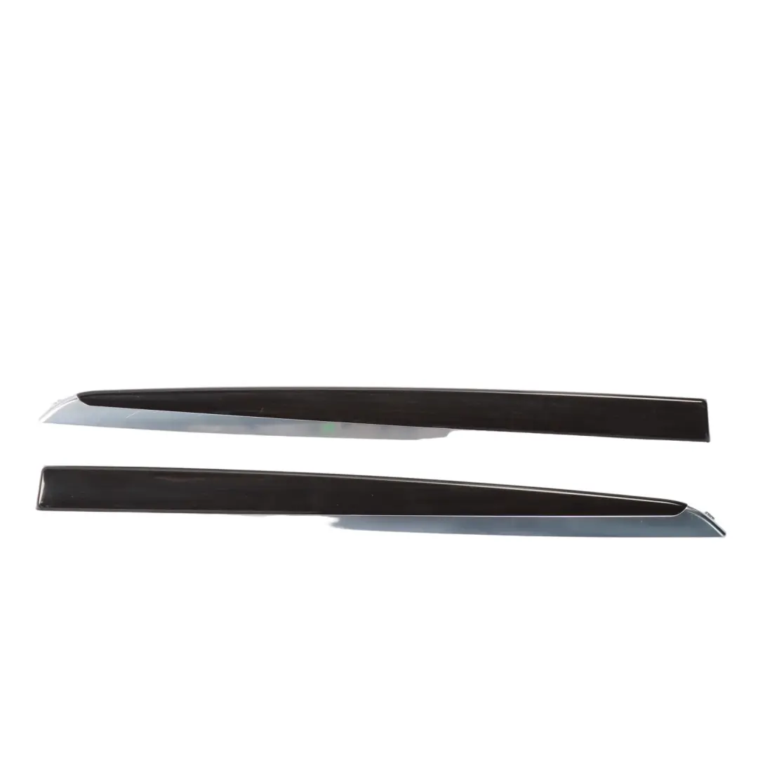 BMW F10 F11 Instrument Panel Dashboard Decor Trim Fine Wood Chrome - SKU rhd-9192945-1 - Part number 9192945