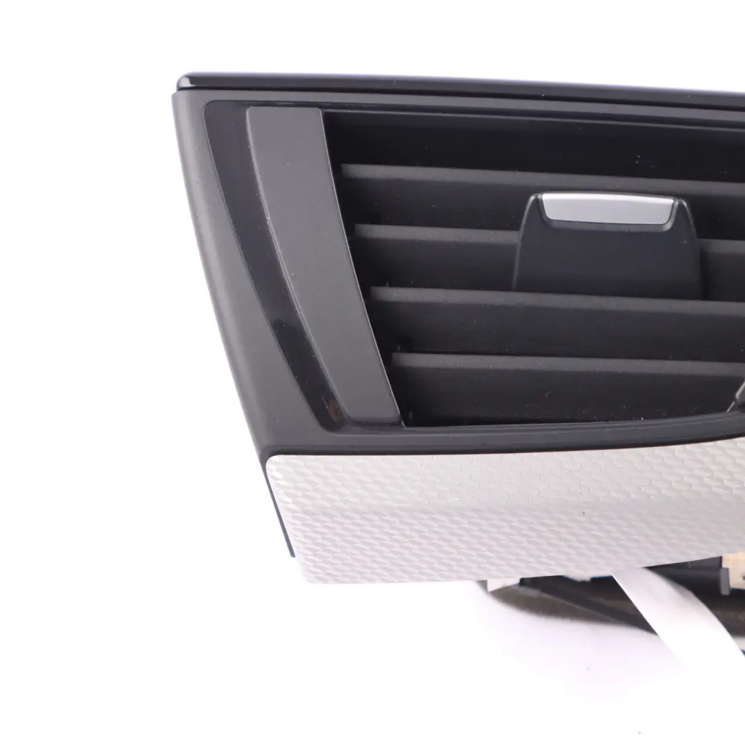 Dashboard Air Vent BMW F20 F21 F22 Right O/S Driver Side Silver Black to with Part number 9205356 Dashboard Air Vent BMW F20 F21 F22 Right O/S Driver Side Silver Black - SKU rhd-9205356-10 - Part number 9205356