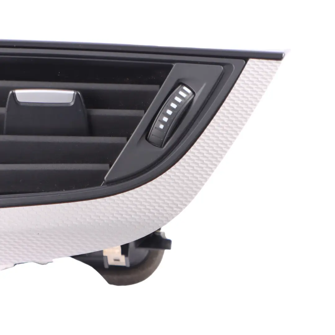 Dashboard Air Vent BMW F20 F21 F22 Right O/S Driver Side Silver Black to with Part number 9205356 Dashboard Air Vent BMW F20 F21 F22 Right O/S Driver Side Silver Black - SKU rhd-9205356-10 - Part number 9205356