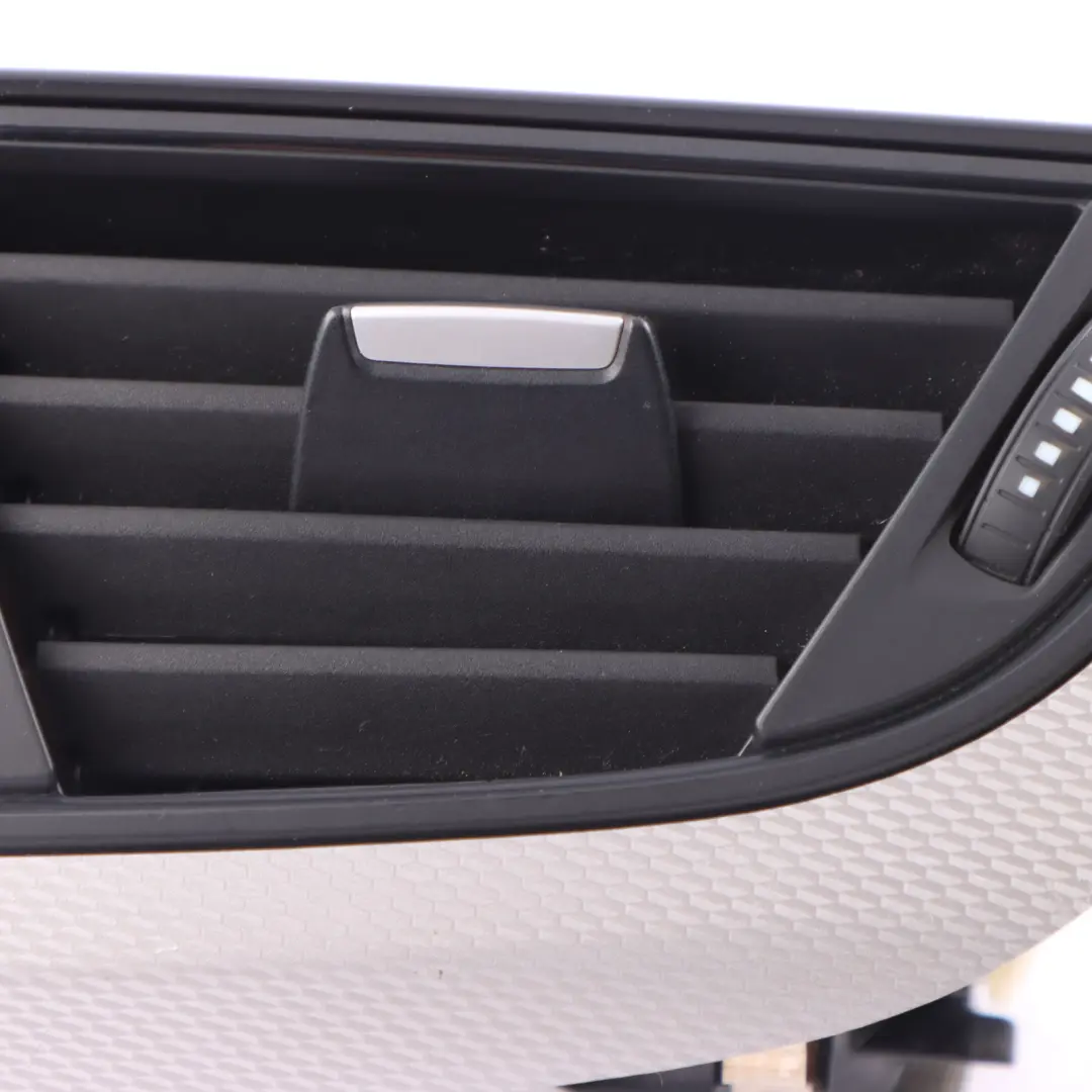 Dashboard Air Vent BMW F20 F21 F22 Right O/S Driver Side Silver Black to with Part number 9205356 Dashboard Air Vent BMW F20 F21 F22 Right O/S Driver Side Silver Black - SKU rhd-9205356-10 - Part number 9205356
