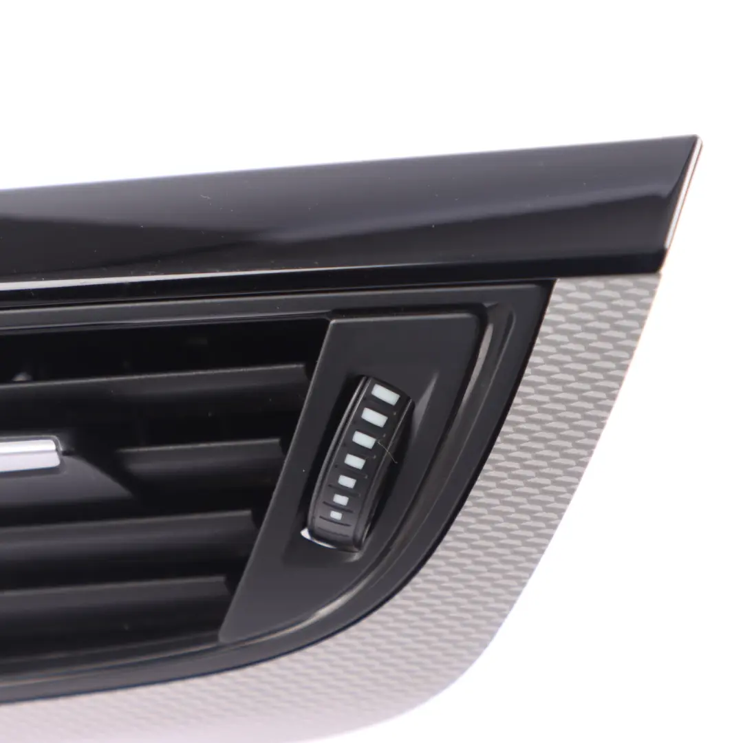 Dashboard Air Vent BMW F20 F21 F22 Right O/S Driver Side Silver Black to with Part number 9205356 Dashboard Air Vent BMW F20 F21 F22 Right O/S Driver Side Silver Black - SKU rhd-9205356-10 - Part number 9205356