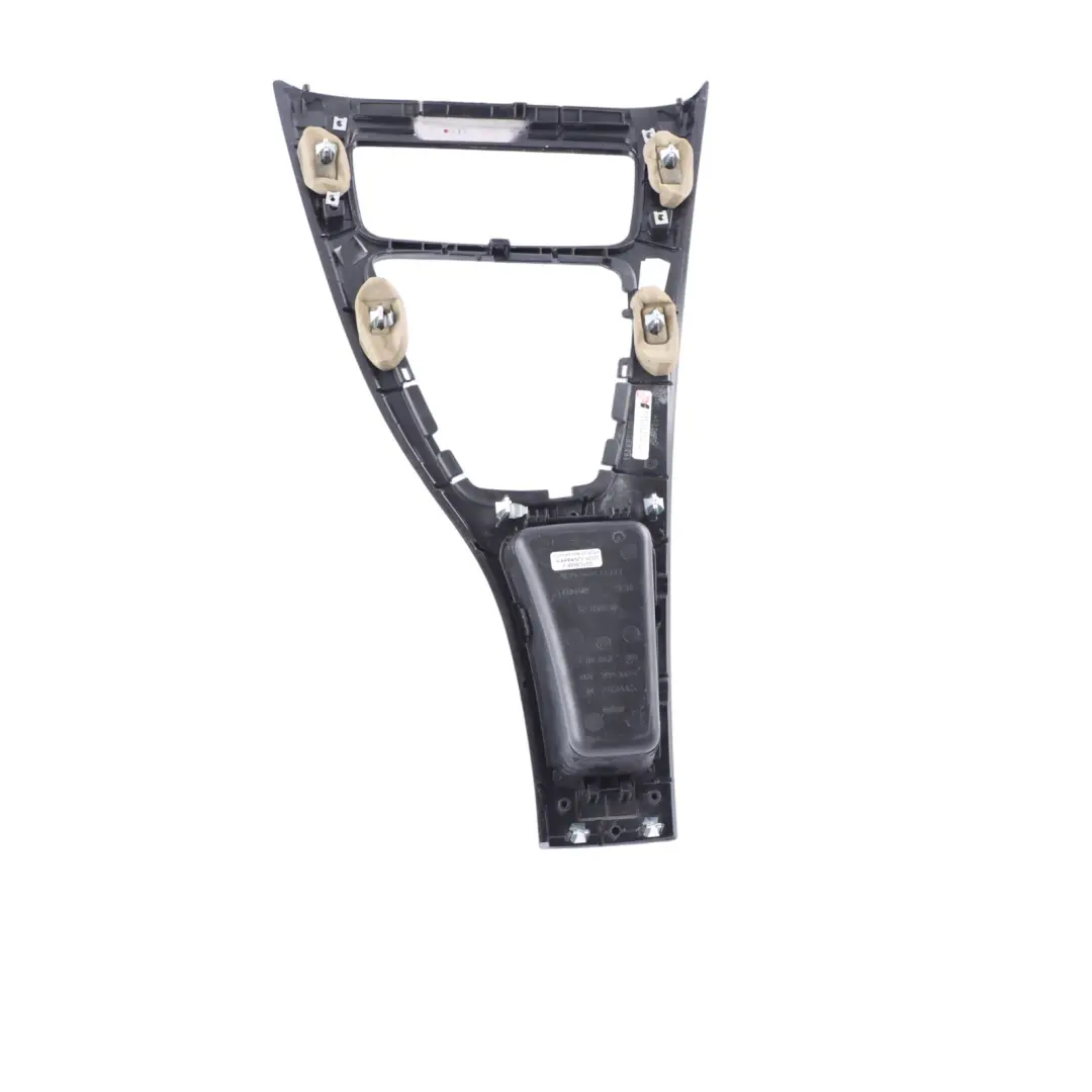 Centre Console Interior Trim Frame Ashtray In Variegated Bamboo to BMW E90 E91 LCI with Part number 9214773 BMW E90 E91 LCI Centre Console Interior Trim Frame Ashtray In Variegated Bamboo - SKU rhd-9214773-1 - Part number 9214773