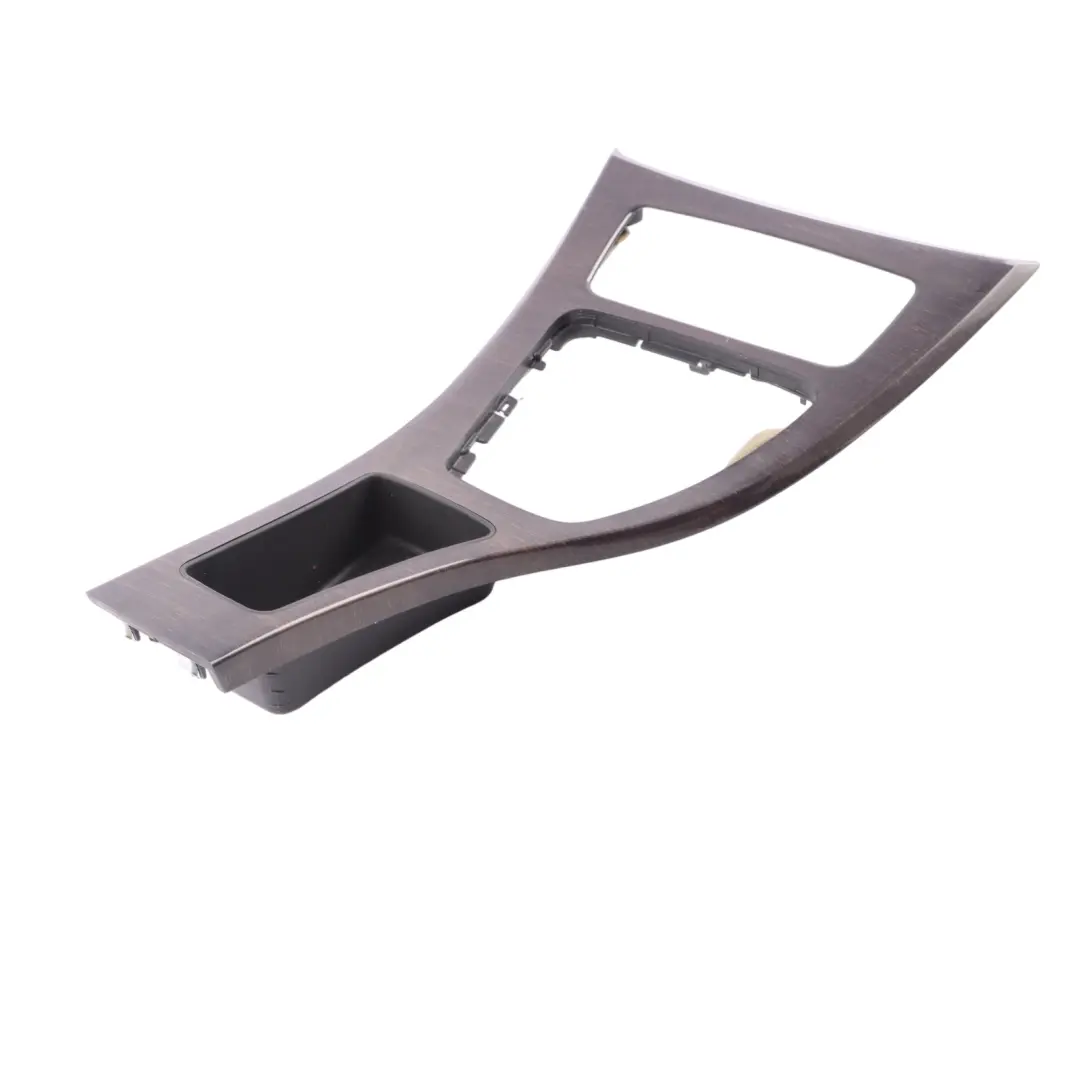 Centre Console Interior Trim Frame Ashtray In Variegated Bamboo to BMW E90 E91 LCI with Part number 9214773 BMW E90 E91 LCI Centre Console Interior Trim Frame Ashtray In Variegated Bamboo - SKU rhd-9214773-1 - Part number 9214773