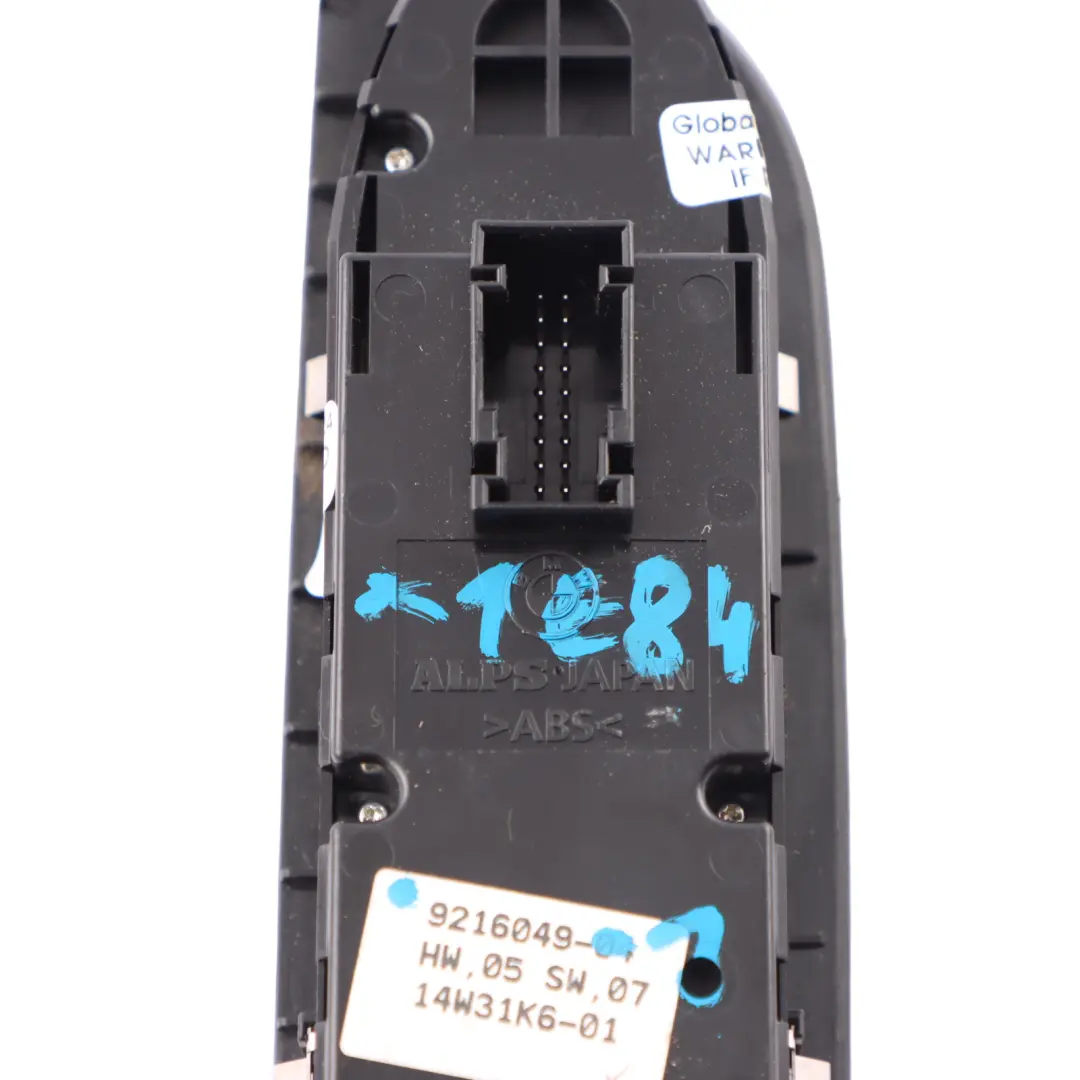 BMW X1 E84 Switch Window Lifter Button Panel Driver's Side Auto Dip - SKU rhd-9216049-1 - Part number 9216049