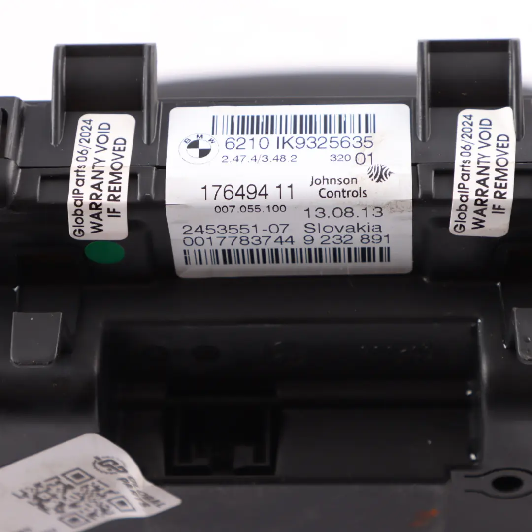 Instrument Cluster BMW F20 F21 Diesel Speedo Meter Clocks Manual to with Part number 9232891 Instrument Cluster BMW F20 F21 Diesel Speedo Meter Clocks Manual - SKU rhd-9232891-5 - Part number 9232891