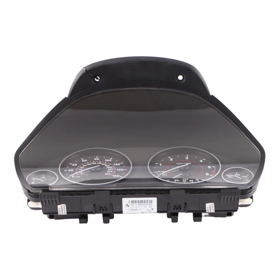 Instrument Cluster BMW F30 F31 Diesel Speedo Clocks Meter Manual to with Part number 9232893 Instrument Cluster BMW F30 F31 Diesel Speedo Clocks Meter Manual - SKU rhd-9232893-9 - Part number 9232893